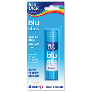 Blu Tack Glu Stick Solvent Free 15g Ref 805040 [Pack 20] Ident: 350B