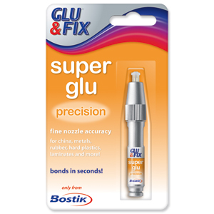 Bostik Glu & Fix Super Glu Precision Ultra Pen Applicator 2g Ref 80611 [Pack 6] Ident: 353D