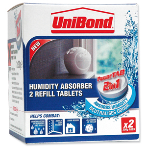 UniBond Humidity Absorber Small Refill Ref 1554712 [Pack 2] Ident: 481D