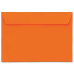 Juice Envelopes Wallet Peel and Seal 120gsm Tangerine Twist C5 [Pack 500] Ident: 121C