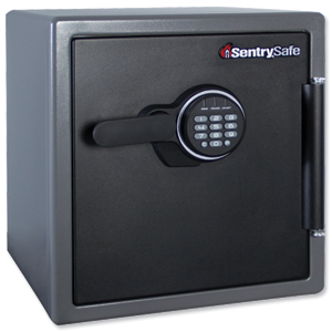 Sentry Fire Water Security Safe Electronic Lock 34.8 Litre 45kg Ref SFW123FSC Ident: 561D