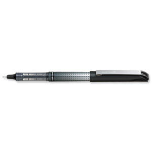 Uni-ball UB-185S Eye Needle Pen Stainless Steel Point Micro 0.5mm Tip Black Ref 153528382[Pack 14 for 12] Ident: 73B