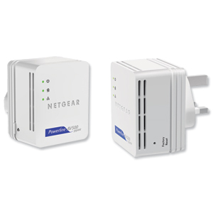 Netgear Powerline Kit Nano Network Extender 500Mbps Ref XAVB5101-100UKS