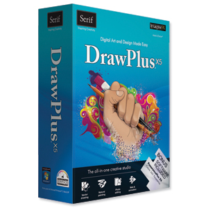 Serif Draw Plus X5 for Windows Ref DPX5-DF-ENG-STA Ident: 761D