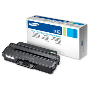 Samsung Laser Toner Cartridge Page Life 1500pp Black Ref MLT-D103S/ELS