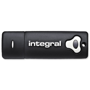 Integral Splash Flash Drive USB 2.0 with Software 16GB Black Ref INFD16GBSPLBK