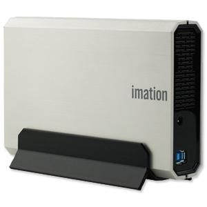 Imation Apollo D300 Expert External Hard Drive USB 3.0 with Stand & Backup Software 1TB Ref i25806 Ident: 775C