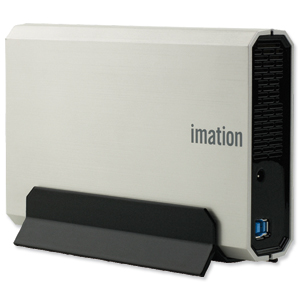 Imation Apollo D300 Expert External Hard Drive USB 3.0 with Stand & Backup Software 2TB Ref i25807 Ident: 775C