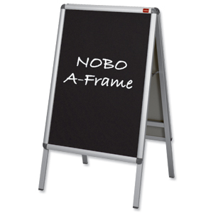 Nobo Blackboard Insert for Clip A Frame A1 [Pack 2] Ident: 275D