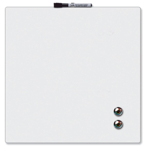 Quartet Magnetic Drywipe Board Square Tile White Ref 1903802 Ident: 269A