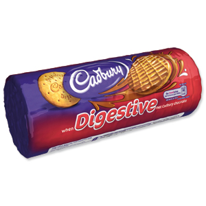 Cadbury Milk Chocolate Digestive Biscuits 300g Ref 12595 [Pack 12] Ident: 620C