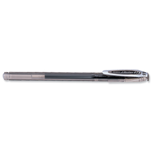 Zebra RX Rollerball Gel Ink Stick Pen Fine Black Ref 17791 [Pack 12] Ident: 70C