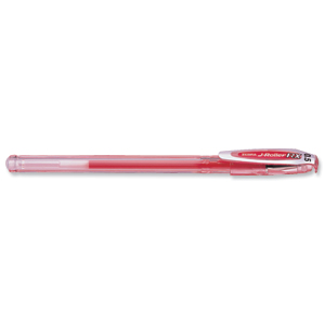 Zebra RX Rollerball Gel Ink Stick Pen Fine Red Ref 17793 [Pack 12] Ident: 70C