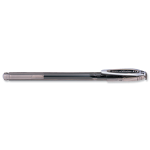 Zebra RX Rollerball Gel Ink Stick Pen Medium Black Ref 17771 [Pack 12] Ident: 70C