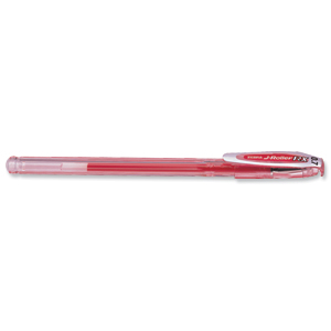 Zebra RX Rollerball Gel Ink Stick Pen Medium Red Ref 17773 [Pack 12]