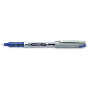 Zebra AX5 Rollerball Liquid Ink Pen Fine Blue Ref 15982 [Pack 10] Ident: 72B