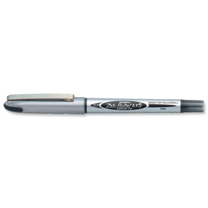Zebra AX5 Rollerball Liquid Ink Pen Fine Black Ref 15981 [Pack 10] Ident: 72B