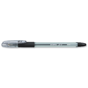 Zebra Z1 Smooth Ball Pen Medium 0.7mm Black Ref 24161 [Pack 12] Ident: 81B