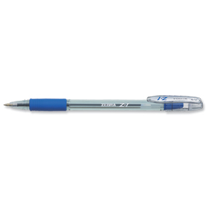 Zebra Z1 Smooth Ball Pen Medium 0.7mm Blue Ref 24162 [Pack 12] Ident: 81B