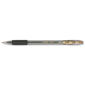 Zebra Z1 Smooth Ball Pen Medium 1.0mm Black Ref 24171 [Pack 12] Ident: 81B