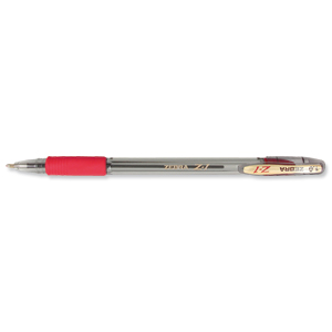 Zebra Z1 Smooth Ball Pen Medium 1.0mm Red Ref 24133 [Pack 12]