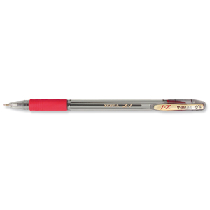 Zebra Z1 Smooth Ball Pen Medium 1.0mm Red Ref 24133 [Pack 12] Ident: 81B