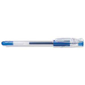 Zebra Sarasa Clip Gel Pen Extra Fine Tip 0.4mm Blue Ref 14302 [Pack 12] Ident: 71A