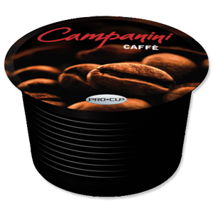Campanini Caffe Coffee Capsules 16 per Box Ref 1193 [6 Boxes] Ident: 617A