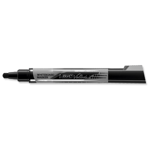 Bic Velleda Whiteboard Marker Liquid Ink Black 902096 [Pack 12] Ident: 96A