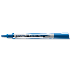 Bic Velleda Whiteboard Marker Liquid Ink Blue 902087 [Pack 12] Ident: 96A