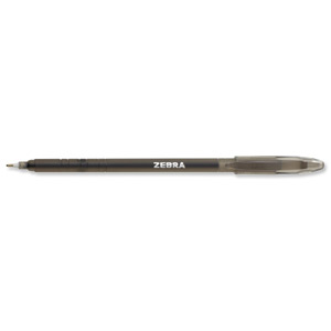 Zebra Z-Stick Super Smooth Ball Pen Medium Black Ref 2364 [Pack 50] Ident: 84B