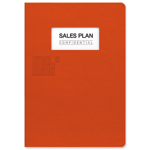Elba For Business Report Cover A4 Orange Ref 400013724 [Pack 20]