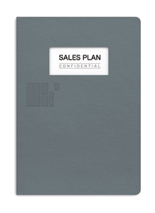 Elba For Business Report Cover A4 Grey Ref 400013731 [Pack 20] Ident: 200C