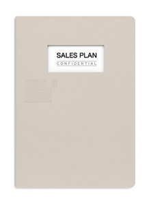 Elba For Business Report Cover A4 Sand Ref 400013732 [Pack 20] Ident: 200C