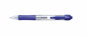 Gel Rollerball Pen Retractable 0.7mm Line 0.5mm Blue Ref GP110202Blu [Pack 12] Ident: 68A