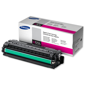 Samsung Laser Toner Cartridge Page Life 1500pp Magenta Ref CLT-M506S/ELS