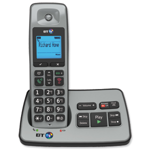 BT 1500 Single Handset DECT Telephone Cordless Answering Machine Ref 66558