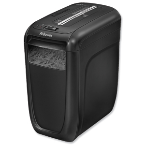 Fellowes 60Cs Deskside Shredder 4.0x50mm Cross Cut 19 Litre Din3 10 Sheet Ref 4606201