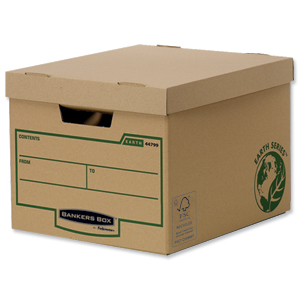 Fellowes Bankers Box Earth Series Heavy Duty Standard Box Ref 4479901 [Pack 10]