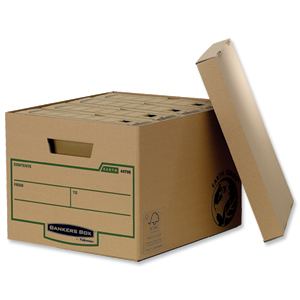 Fellowes Bankersr Box Earth Series Standard Storage Box Ref 4470601 [Pack 10]