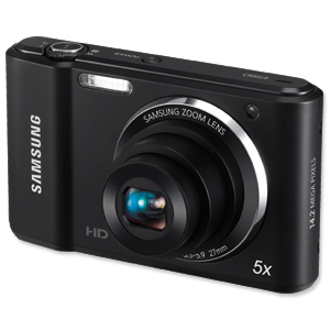 Samsung ES90 Digital Camera 14.2MP Black Ref EC-ES90ZZBPBGB Ident: 644A