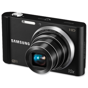 Samsung ST200F Digital Camera 16.1MP Black Ref EC-ST200FBPBGB Ident: 644D