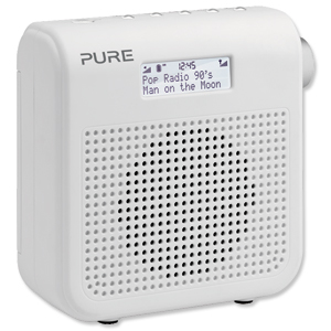 Pure ONE Mini Radio Series II DAB and FM Portable White VL-61878