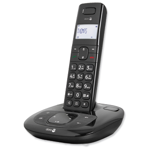 Doro Comfort 1015 Telephone DECT TAM Single Cordless 20-entry Phonebook Ref 6026 Ident: 675F