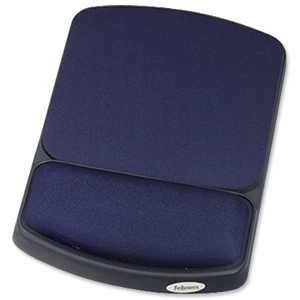 Fellowes Premium Gel Mousepad Wrist Support Sapphire Ref 98741 Ident: 740C