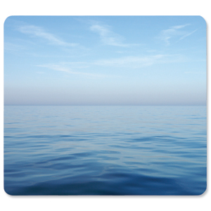 Fellowes Earth Series Recycled Mousepad Blue Ocean Ref 5903901