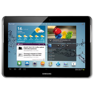 Samsung Galaxy Tab 2 10.1 Tablet WiFi Camera Bluetooth 16GB Ref GT-P5110TSABTU Ident: 639D