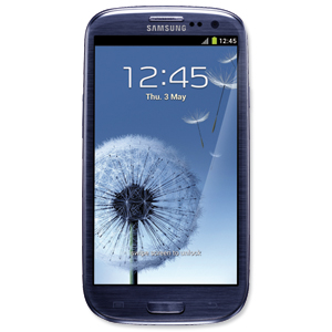 Samsung Galaxy SIII 16GB Pebble Blue Ref GT-I9300MBDBTU Ident: 640A