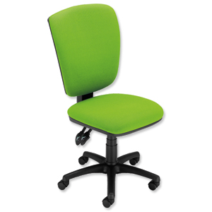 GLO Trexus Plus Matrix Chair Back H540mm Seat W400xD470xH490-580mm Green Ident: 216X