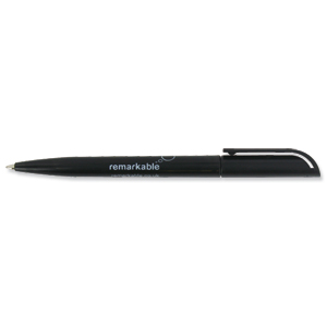 Remarkable Recycled Packaging Eclipse Pen Black [Pack 10] Ident: 72X